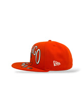 Load image into Gallery viewer, 59Fifty New Era Chicago Bears &quot;Oversized&quot; Orange - Gray UV
