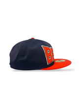 Load image into Gallery viewer, 59Fifty New Era Chicago Bears &quot;Satin&quot; 2-Tone Navy/Orange - Gray UV
