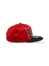 Load image into Gallery viewer, 59Fifty New Era Chicago Blackhawks &quot;Satin&quot; 2-Tone Red/Black - Gray UV
