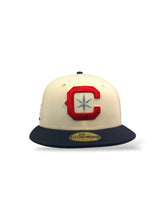 Load image into Gallery viewer, [VISITANTE] - 59FIFTY MLS CHICAGO FIRE 2-TONE CHROME/NAVY - GREY UV

