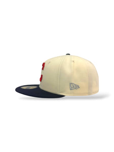 [VISITANTE] - 59FIFTY MLS CHICAGO FIRE 2-TONE CHROME/NAVY - GREY UV
