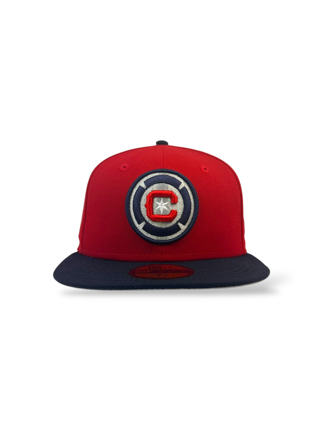 [CASA] - 59FIFTY MLS CHICAGO FIRE 2-TONE SCARLET/NAVY - GREY UV
