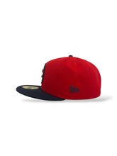 Load image into Gallery viewer, [CASA] - 59FIFTY MLS CHICAGO FIRE 2-TONE SCARLET/NAVY - GREY UV
