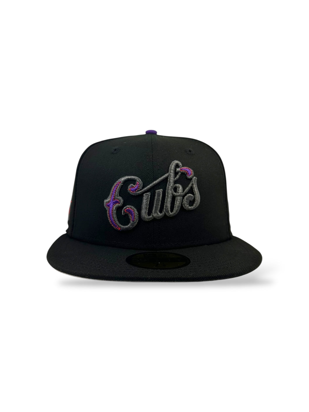 59Fifty Chicago Cubs Script Be Alert Patch Black - Grey UV
