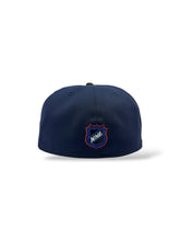 Load image into Gallery viewer, 59Fifty Chicago Blackhawks 1981 All-Star Game 2-Tone Navy/Black - Green UV
