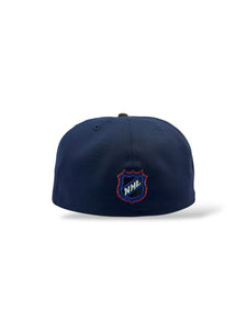 59Fifty Chicago Blackhawks 1981 All-Star Game 2-Tone Navy/Black - Green UV