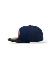 Load image into Gallery viewer, 59Fifty Chicago Blackhawks 1981 All-Star Game 2-Tone Navy/Black - Green UV
