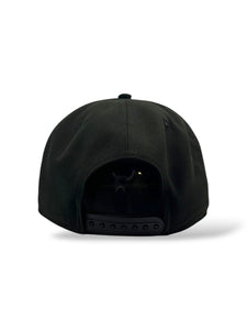 [MEXICO DE ORO V.4] 9Fifty A-Frame Snapback Mexico Skull Chief Black Suede Visor - Storm Grey Suede UV