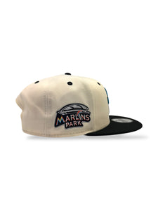 9Fifty Snapback Miami Marlins "Billy the Marlin" Pin 2-Tone - Gray UV
