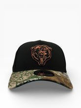 Load image into Gallery viewer, 9Forty A-Frame Chicago Bears 2000 Draft Black/Real Tree Edge - Green UV
