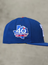 Load image into Gallery viewer, 59Fifty Texas Rangers 40th Anniversary Royal - Pink UV
