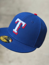 Load image into Gallery viewer, 59Fifty Texas Rangers 40th Anniversary Royal - Pink UV
