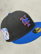 Load image into Gallery viewer, 59Fifty New York Mets 2T Subway Series Black/Blue - Pink UV
