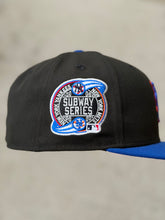 Load image into Gallery viewer, 59Fifty New York Mets 2T Subway Series Black/Blue - Pink UV
