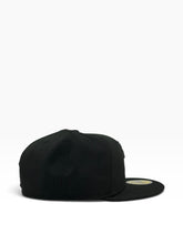 Load image into Gallery viewer, 59Fifty New Era Chicago Bears "Bear on Ball" Side Script Black on Black - Grey UV
