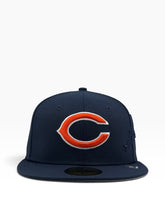 Load image into Gallery viewer, 59Fifty New Era Chicago Bears "C" Side Script Navy - Grey UV
