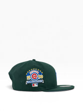Load image into Gallery viewer, 9Fifty MLB Chicago Cubs 1990 All-Star Game Dark Green Snapback - Sky Blue UV
