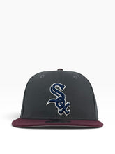 Load image into Gallery viewer, 9Fifty MLB Chicago White Sox 2005 World Series Champs 2T Dark Grey/Maroon Snapback - Grey UV
