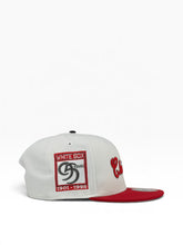 Load image into Gallery viewer, 9Fifty MLB Chicago White Sox Script 95th Anniversary 2T Wht/Red Snapback - Grey UV
