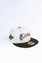 Load image into Gallery viewer, 59Fifty Florida Marlins Jersey Front 1997 World Series 2-Tone - Grey UV (HUMBLE)
