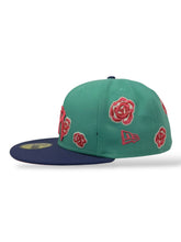 Load image into Gallery viewer, 59Fifty LMB x NEWERAMX  Sultanes de Monterrey 2T Roses Clear Mint/Orchid - Rose UV
