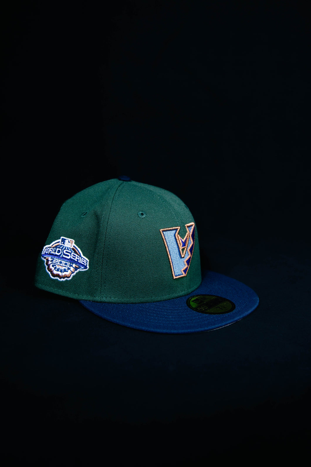 59Fifty Arizona Diamondbacks 2001 World Series 2-Tone Green/Navy - Gray UV