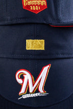 Load image into Gallery viewer, 59Fifty Milwaukee Brewers Navy Blue &quot;Heroes Patch&quot; - Red UV [DRESS BLUE]
