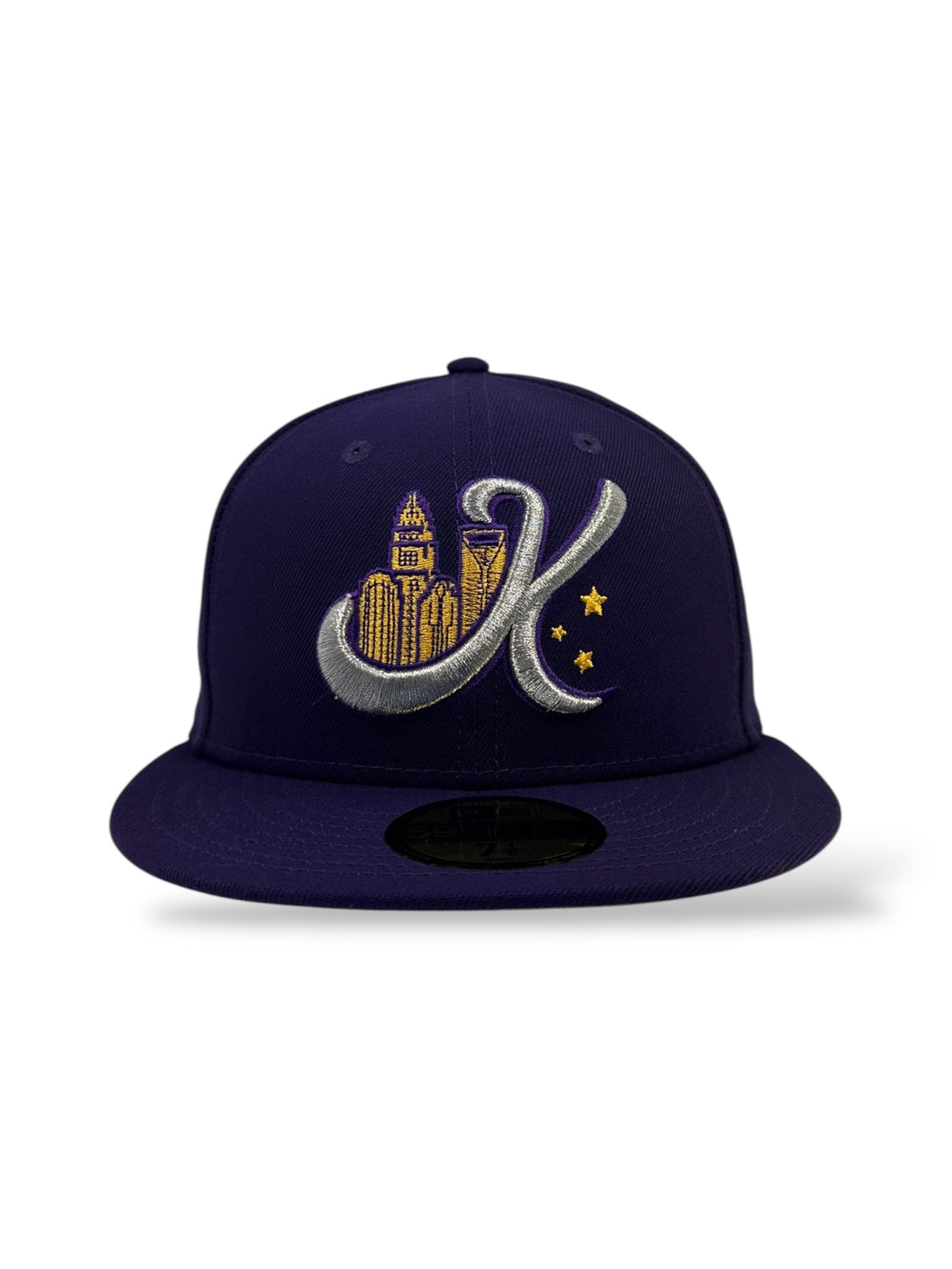 59Fifty On Field MiLB Theme Night Charlotte Knights Purple - Grey UV
