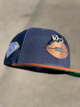 Load image into Gallery viewer, [DIAMOND IN THE ROUGH BEARS] 59Fifty Chicago Bears 75th Anniversary 2T Oceanside/Rust Orange - Green UV
