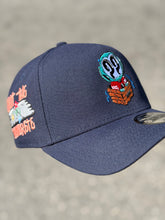 Load image into Gallery viewer, Burdeens x @Clue.Chicago [OUT THE CONCRETE] 9Forty A-Frame Nightshift Navy - Grey UV
