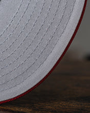 Load image into Gallery viewer, 59Fifty Chicago Blackhawks Chicago Stadium 2-Tone Olive/Maroon - Grey UV
