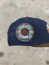 Load image into Gallery viewer, [El Hijo Del Pueblo v1.1] 59Fifty Guerrero Azteca 2-Tone Navy/Walnut - Grey UV
