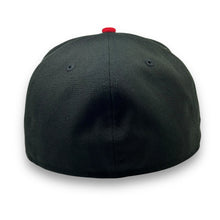 Load image into Gallery viewer, 59Fifty Indianapolis Clowns 2-Tone Black/Graphite - Green UV [MAYHEM - FREE JOKER]
