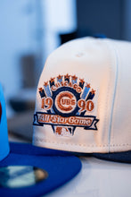 Load image into Gallery viewer, 59Fifty Chicago Cubs 1990 ASG 2-Tone - Icy Blue UV by [@yote_city]
