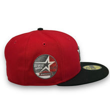 Load image into Gallery viewer, 59Fifty Houston Astros 35 Years 2-Tone Scarlet/Black - Green UV [MAYHEM - HARLEY]
