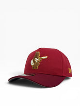 Load image into Gallery viewer, [STRANDED]9Forty AF MLB Adjustable Snapback Chicago Cubs 2T Pinot Red/Cardinal Red - Grey UV
