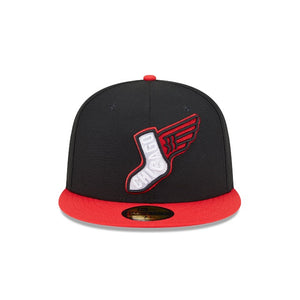 59Fifty Chicago White Sox 2025 City Connect "BRED" 2T Black/Red - Grey UV