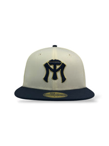59Fifty Sultanes de Monterrey Liga Mexicana 2-Tone Chrome/Navy - Grey UV