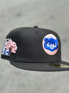 [CHERRY BLOSSOM 2.0] 59Fifty Chicago Cubs 2025 Tokyo Series Black - Pink UV