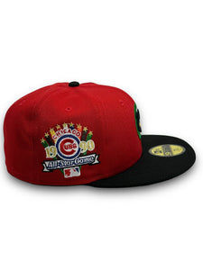 59Fifty Chicago Cubs 1990 All-Star Game 2-Tone Scarlet/Black - Grey UV