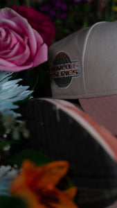 [AGED WELL] 59Fifty Chicago White Sox 2005 WS Stone/Pink Rogue - Icy Blue UV