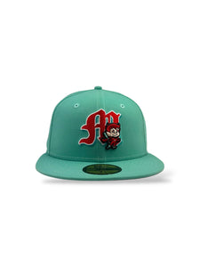 59Fifty Diablos Rojos Del Mexico Liga Mexicana Mint - Grey UV