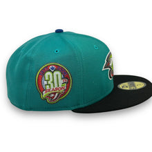 Load image into Gallery viewer, 59Fifty Toronto Blue Jays 30th Anniversary 2-Tone NW Green/Black - Grey UV [MAYHEM - ACT 2]
