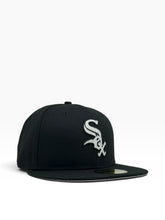 Load image into Gallery viewer, 59Fifty New Era Rhinestone Chicago White Sox Black - Grey UV
