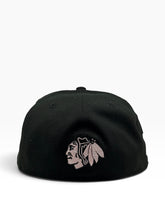 Load image into Gallery viewer, [BCA FEATHERS] 59Fifty NHL Chicago Blackhawks Black - Pink UV
