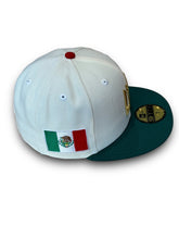 Load image into Gallery viewer, 59Fifty MLS Los Angeles FC 2-Tone Chrome White/Green - Grey UV by @tiempo_prestado
