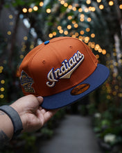 Load image into Gallery viewer, [INFERNAPE] 59Fifty Cleveland Indians &quot;Welcome to the Show&quot; 2T Rust/Navy - Grey UV
