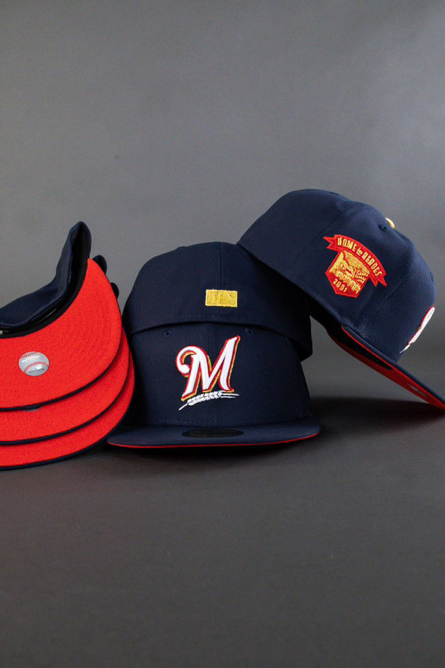 59Fifty Milwaukee Brewers Navy Blue 