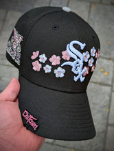 Load image into Gallery viewer, [TAKA SOX] 59Fifty Chicago White Sox "Blossom" Black - Pink UV
