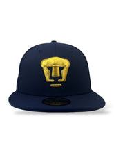 Load image into Gallery viewer, 59Fifty Liga MX Club de Futbol Pumas UNAM Navy/Navy - Navy UV
